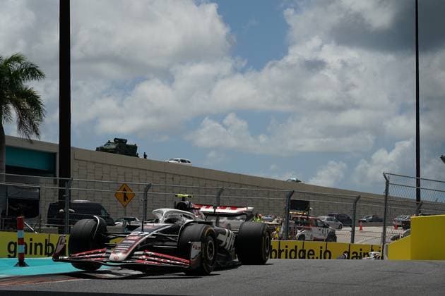 Formula 1 Crypto com Miami Grand Prix 04 05 2024, Miami International Autodrome, Miami, Formula 1 Crypto com Miami Grand Prix,in the picture Nico Hülkenberg DEU , Haas F1 Team nordphotoxGmbHx xBratic nph00250