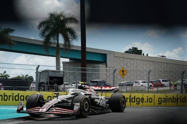 Formula 1 Crypto com Miami Grand Prix 04 05 2024, Miami International Autodrome, Miami, Formula 1 Crypto com Miami Grand Prix,in the picture Nico Hülkenberg DEU , Haas F1 Team nordphotoxGmbHx xBratic nph00250