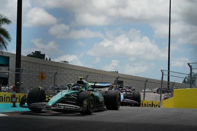 Formula 1 Crypto com Miami Grand Prix 04 05 2024, Miami International Autodrome, Miami, Formula 1 Crypto com Miami Grand Prix,pictured Fernando Alonso ESP , Aston Martin Aramco Cognizant Formula One Team nordphotoxGmbHx xBratic nph00250