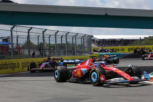 Formula 1 Crypto com Miami Grand Prix 04 05 2024, Miami International Autodrome, Miami, Formula 1 Crypto com Miami Grand Prix,in the picture Charles Leclerc MCO , Scuderia Ferrari HP nordphotoxGmbHx xBratic nph00250