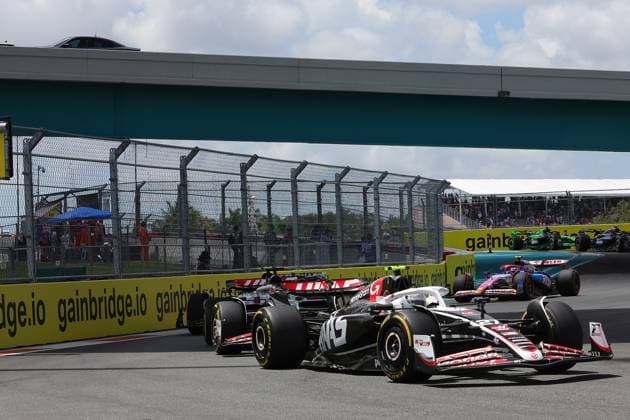 Formula 1 Crypto com Miami Grand Prix 04 05 2024, Miami International Autodrome, Miami, Formula 1 Crypto com Miami Grand Prix,in the picture Nico Hülkenberg DEU , Haas F1 Team nordphotoxGmbHx xBratic nph00250
