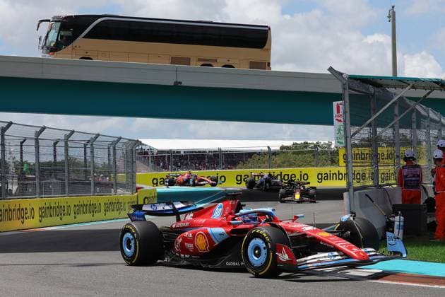 Formula 1 Crypto com Miami Grand Prix 04 05 2024, Miami International Autodrome, Miami, Formula 1 Crypto com Miami Grand Prix,in the picture Charles Leclerc MCO , Scuderia Ferrari HP nordphotoxGmbHx xBratic nph00250