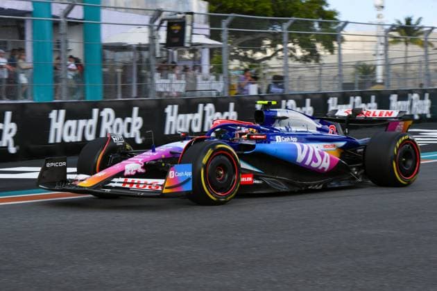 Formula 1 GP Miami USA 04 05 2024 Yuki Tsunoda 22, Visa Cash App RB Formula One Team Formula 1 GP Miami USA 04 05 2024 Copyright: xBEAUTIFULxSPORTS Erlhofx