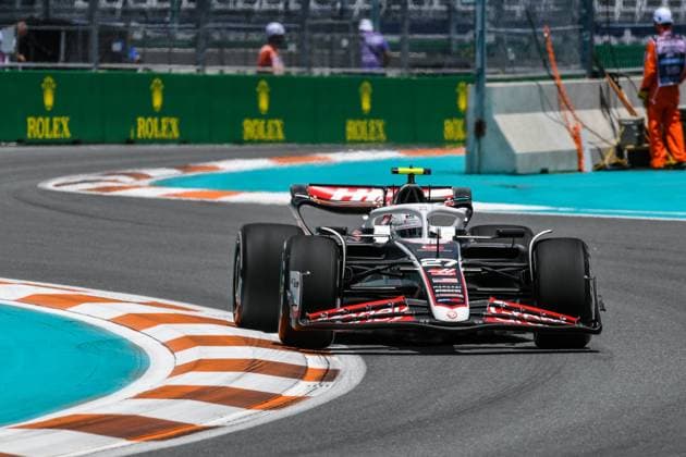 Formula 1 GP Miami USA 04 05 2024 Nico Hülkenberg 27, MoneyGram Haas F1 Team Formula 1 GP Miami USA 04 05 2024 Copyright: xBEAUTIFULxSPORTS Erlhofx