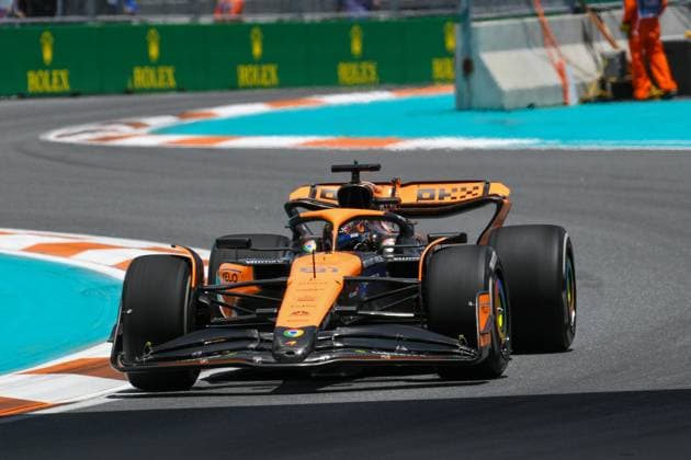 Formula 1 GP Miami USA 04 05 2024 Oscar Piastri 81, McLaren Formula 1 Team Formula 1 GP Miami USA 04 05 2024 Copyright: xBEAUTIFULxSPORTS Erlhofx