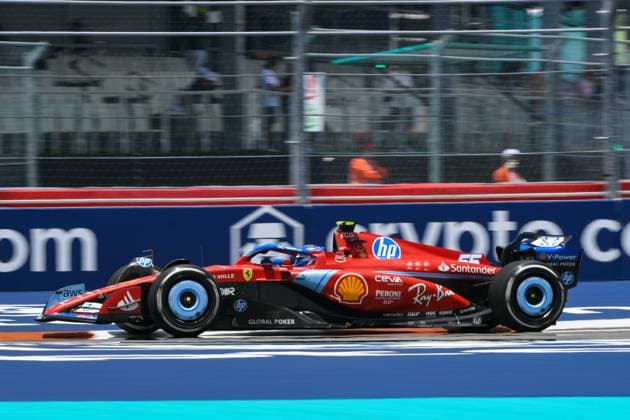 Formula 1 GP Miami USA 04 05 2024 Carlos Sainz 55, Scuderia Ferrari Formula 1 GP Miami USA 04 05 2024 Copyright: xBEAUTIFULxSPORTS Erlhofx