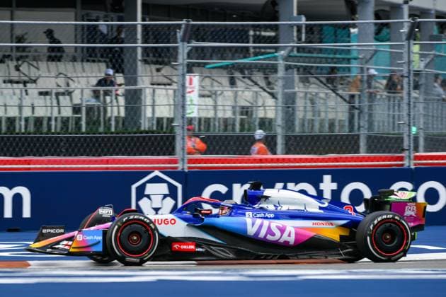 Formula 1 GP Miami USA 04 05 2024 Daniel Ricciardo, 3, Visa Cash App RB Formula One Team Formula 1 GP Miami USA 04 05 2024 Copyright: xBEAUTIFULxSPORTS Erlhofx
