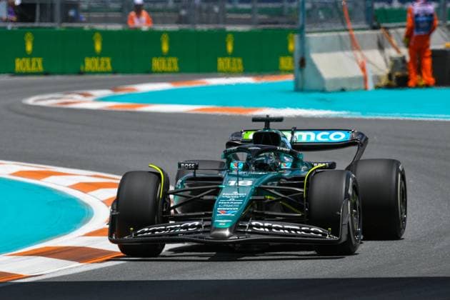 Formula 1 GP Miami USA 04 05 2024 Lance Stroll 18, Aston Martin Aramco F1 Team Formula 1 GP Miami USA 04 05 2024 Copyright: xBEAUTIFULxSPORTS Erlhofx