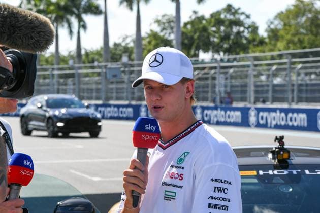 Formula 1 GP Miami USA 04 05 2024 Mick Schumacher, Mercedes AMG Petronas F1 Team Formula 1 GP Miami USA 04 05 2024 Copyright: xBEAUTIFULxSPORTS Erlhofx