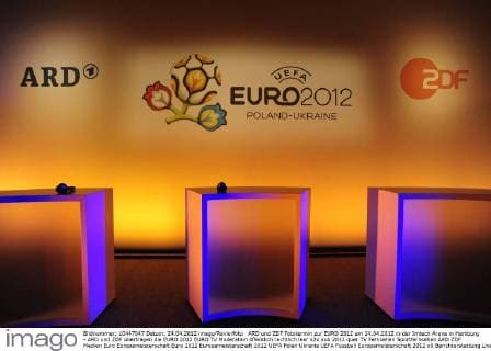 Football, EURO 2020 on ARD and ZDF