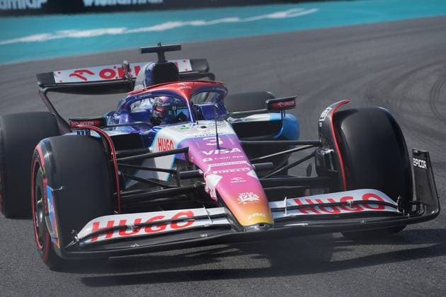04 05 2024, Miami International Autodrome, Miami, Formula 1 Crypto com Miami Grand Prix,pictured Daniel Ricciardo AUS , Visa Cash App RB Formula One Team Defodi 506 20240504 hbr 4527 Defodi-506
