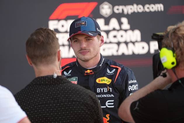 Formula 1 Crypto com Miami Grand Prix 04 05 2024, Miami International Autodrome, Miami, Formula 1 Crypto com Miami Grand Prix,pictured Pole position for Max Verstappen NLD , Oracle Red Bull Racing nordphotoxGmbHx xBratic nph00250