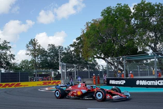 Formula 1 Crypto com Miami Grand Prix 04 05 2024, Miami International Autodrome, Miami, Formula 1 Crypto com Miami Grand Prix,in the picture Charles Leclerc MCO , Scuderia Ferrari HP nordphotoxGmbHx xBratic nph00250