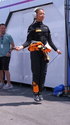 May 4, 2024, Miami, Fl, USA: MAY 02, 2024: Bianca Bustamante F1 Academy driver during the Formula 1 Crypto.com Miami Grand Prix race week in Miami, FL. Jason Pohuski BMR Miami USA - ZUMAb241 20240504_zsa_b241_044 Copyright: xJasonxPohuskix xBmrx