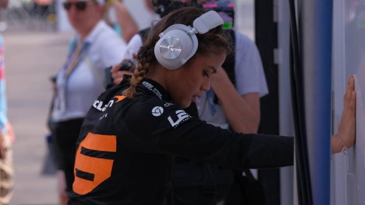 May 4, 2024, Miami, Fl, USA: MAY 02, 2024: Bianca Bustamante F1 Academy driver during the Formula 1 Crypto.com Miami Grand Prix race week in Miami, FL. Jason Pohuski BMR Miami USA - ZUMAb241 20240504_zsa_b241_050 Copyright: xJasonxPohuskix xBmrx