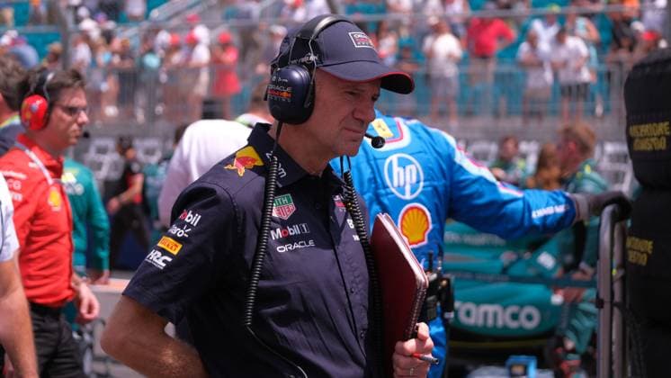May 4, 2024, Miami, Fl, USA: MAY 02, 2024: Adrian Newey during the Formula 1 Crypto.com Miami Grand Prix race week in Miami, FL. Jason Pohuski BMR Miami USA - ZUMAb241 20240504_zsa_b241_395 Copyright: xJasonxPohuskix xBmrx