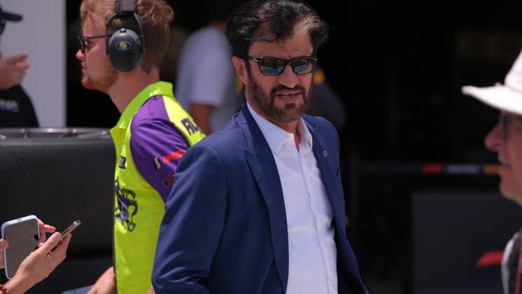May 4, 2024, Miami, Fl, USA: MAY 04, 2024: FIA President Mohammed Ben Sulayem during the Formula 1 Crypto.com Miami Grand Prix race week in Miami, FL. Jason Pohuski BMR Miami USA - ZUMAb241 20240504_zsa_b241_530 Copyright: xJasonxPohuskix xBmrx