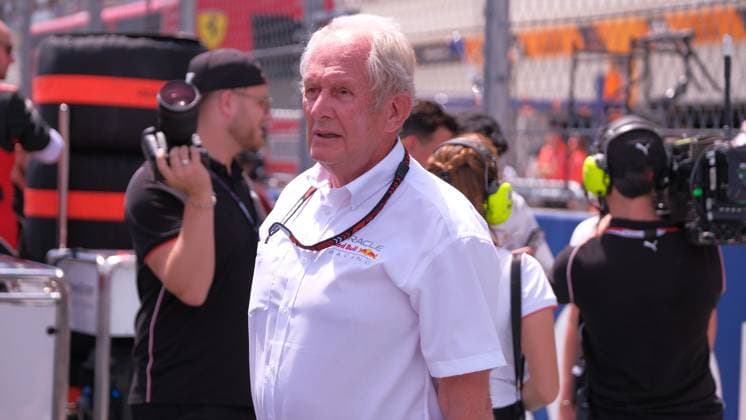 May 4, 2024, Miami, Fl, USA: MAY 04, 2024: Helmut Marko during the Formula 1 Crypto.com Miami Grand Prix race week in Miami, FL. Jason Pohuski BMR Miami USA - ZUMAb241 20240504_zsa_b241_428 Copyright: xJasonxPohuskix xBmrx