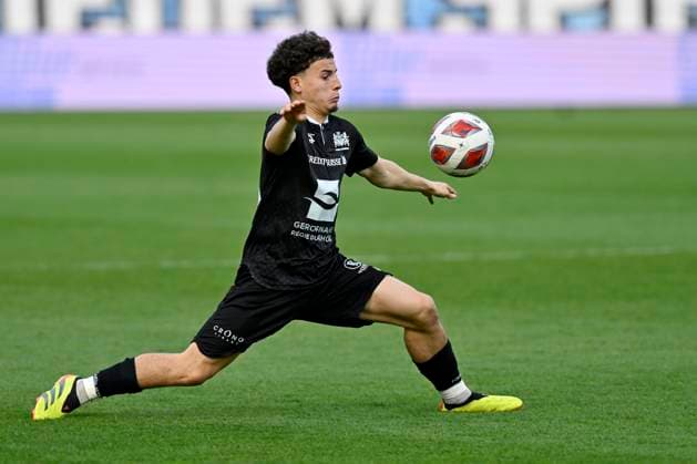 Ismaël Gharbi, SLO, Grasshopper Club Zürich FC Stade Lausanne Ouchy, Super League, Football, 04 05 2024