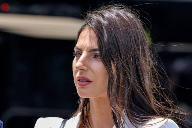 04 05 2024, xrarjax, Motorsport Formula 1, Grand Prix of Miami 2024 emspor, v l Kelly Piquet girlfriend of Max Verstappen Oracle Red Bull Racing starting number 1 Miami