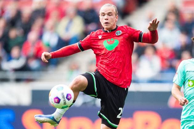 05 05 2024 Soccer, 2023 2024, 1 Bundesliga, 32 Matchday, Hannover 96 SC Paderborn 07 Lars Gindorf Hannover DFL REGULATIONS PROHIBIT ANY USE OF PHOTOGRAPHS AS IMAGE SEQUENCES AND OR QUASI VIDEO