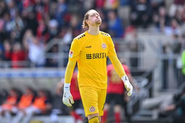 05 05 2024, Soccer, 2 Bundesliga, 32 Matchday Season 2023 2024, SV Wehen Wiesbaden Holstein Kiel, Florian Stritzel SV Wehen Wiesbaden xRHR PHOTO TKx Copyright: RHR-FOTOx RHR-FOTO TK