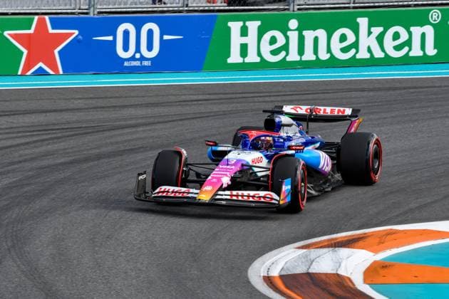 Formula 1 GP Miami USA 05 05 2024 Daniel Ricciardo, 3, Visa Cash App RB Formula One Team Formula 1 GP Miami USA 05 05 2024 Copyright: xBEAUTIFULxSPORTS Erlhofx