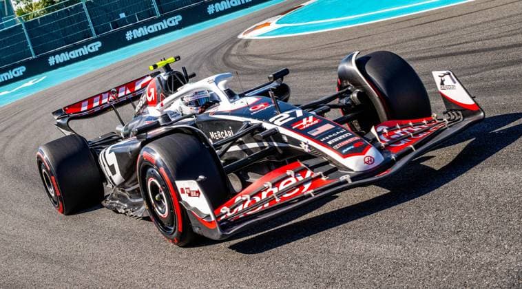 Formula 1 GP Miami USA 05 05 2024 Nico Hülkenberg 27, MoneyGram Haas F1 Team Formula 1 GP Miami USA 05 05 2024 Copyright: xBEAUTIFULxSPORTS Erlhofx