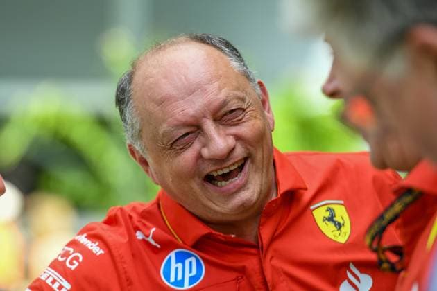 Formula 1 GP Miami USA 05 05 2024 Frederic Vasseur, Team Principal Scuderia Ferrari Formula 1 GP Miami USA 05 05 2024 Copyright: xBEAUTIFULxSPORTS Erlhofx