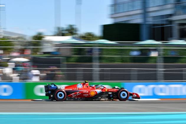 Formula 1 GP Miami USA 05 05 2024 Carlos Sainz 55, Scuderia Ferrari Formula 1 GP Miami USA 05 05 2024 Copyright: xBEAUTIFULxSPORTS Erlhofx