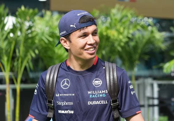 Formula 1 Crypto com Miami Grand Prix 05 05 2024, Miami International Autodrome, Miami, Formula 1 Crypto com Miami Grand Prix,pictured Alexander Albon GBR , Williams Racing nordphotoxGmbHx xBratic nph00250