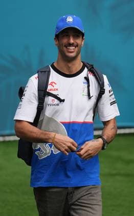 Formula 1 Crypto com Miami Grand Prix 05 05 2024, Miami International Autodrome, Miami, Formula 1 Crypto com Miami Grand Prix,pictured Daniel Ricciardo AUS , Visa Cash App RB Formula One Team nordphotoxGmbHx xBratic nph00250