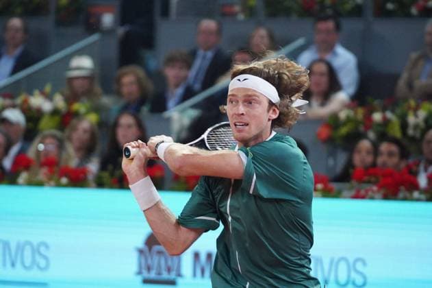 Felix Auger-Aliassime and Jannik Sinner during Finals Masters Series Madrid in Madrid on Sunday, May 5 2024 Cordon Press 