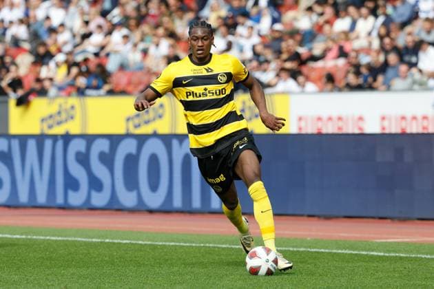 FC Zuerich Young Boys Joel Monteiro YB 05 05 2024 Stadium Letzigrund Zuerich , SWITZERLAND, Season 2023 2024 Men Soccer Super League FC Zuerich BSC Young Boys Bern Joel Monteiro YB