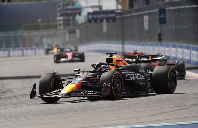 Formula 1 Crypto com Miami Grand Prix 05 05 2024, Miami International Autodrome, Miami, Formula 1 Crypto com Miami Grand Prix,pictured Max Verstappen NLD , Oracle Red Bull Racing nordphotoxGmbHx xBratic nph00250