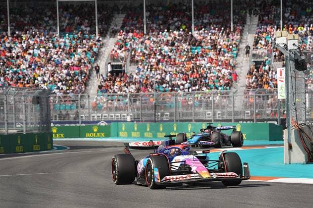 Formula 1 Crypto com Miami Grand Prix 05 05 2024, Miami International Autodrome, Miami, Formula 1 Crypto com Miami Grand Prix,pictured Daniel Ricciardo AUS , Visa Cash App RB Formula One Team nordphotoxGmbHx xBratic nph00250
