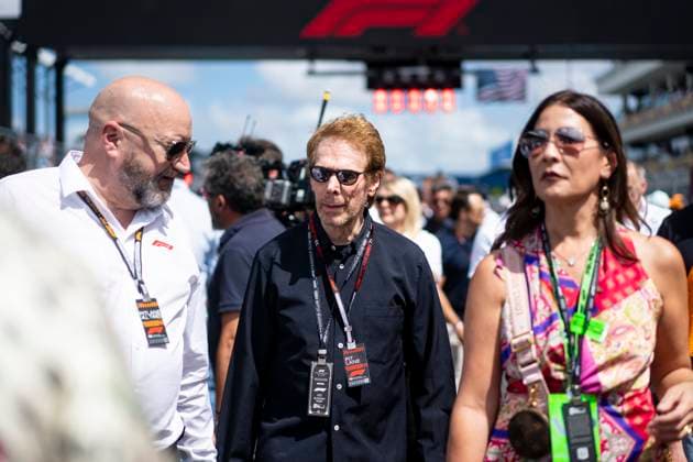 May 5, 2024, Miami, United States: JERRY BRUCKHEIMER on the starting grid before the 2024 FIA Formula 1 Miami Grand Prix at Miami International Autodrome in Miami, United States. Miami United States - ZUMAg147 20240505_fap_g147_067 Copyright: xJamesxGasperottix