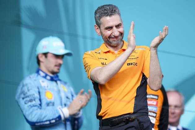 STELLA Andrea (ita), Team Principal of McLaren F1 Team, portrait during the Formula 1 Crypto.com Miami Grand Prix 2024, 6th round of the 2024 Formula One World Championship, WM, Weltmeisterschaft from May 3 to 5, 2024 on the Miami International Autodrome, in Miami, United States of America - F1 - MIAMI GRAND PRIX 2024 DPPI Panoramic  240505_R06_MIAMI_DP_EA025013