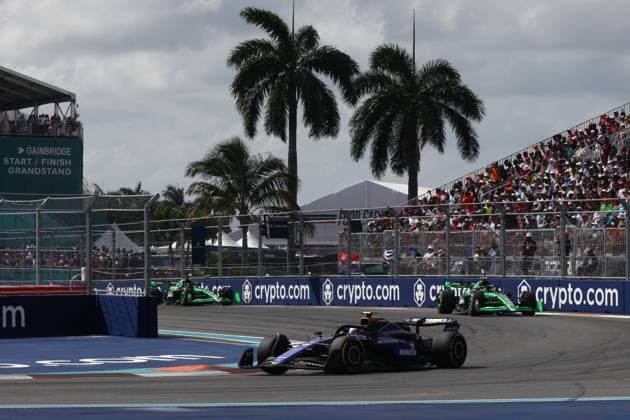 F1 Miami Grand Prix 2024 Logan Sargeant of Williams during the Formula 1 Miami Grand Prix at Miami International Autodrome in Miami, United States on May 5, 2024. Miami United States  Copyright: xJakubxPorzyckix originalFilename:porzycki-f1miamig240505_npIx2.jpg