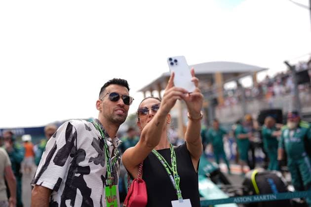 05 05 2024, Miami International Autodrome, Miami, Formula 1 Crypto com Miami Grand Prix,pictured Spanish footballer Sergio Busquets Burgos Inter Miami Defodi 506 20240505 hbr 2752 Defodi-506