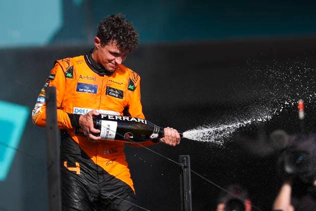 NORRIS Lando (gbr), McLaren F1 Team MCL38, portrait during the Formula 1 Crypto.com Miami Grand Prix 2024, 6th round of the 2024 Formula One World Championship, WM, Weltmeisterschaft from May 3 to 5, 2024 on the Miami International Autodrome, in Miami, United States of America - F1 - MIAMI GRAND PRIX 2024 DPPI Panoramic  240505_R06_MIAMI_DP_EA026182