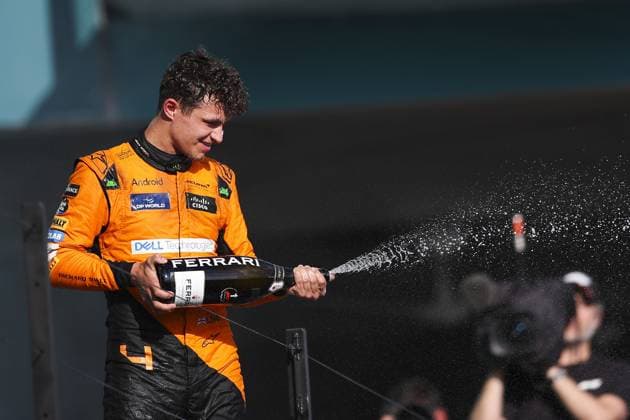 NORRIS Lando (gbr), McLaren F1 Team MCL38, portrait during the Formula 1 Crypto.com Miami Grand Prix 2024, 6th round of the 2024 Formula One World Championship, WM, Weltmeisterschaft from May 3 to 5, 2024 on the Miami International Autodrome, in Miami, United States of America - F1 - MIAMI GRAND PRIX 2024 DPPI Panoramic  240505_R06_MIAMI_DP_EA026201
