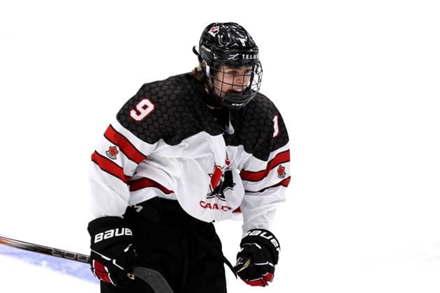 ** 5th of May 2024 Espoo, Finland: IIHF U18 Ice hockey, Eishockey World Championship, WM, Weltmeisterschaft match USA vs Canada. Photo by Tomi Natri All Over Press