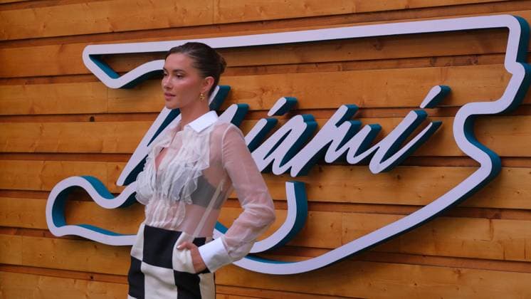 May 5, 2024, Miami, Fl, USA: MAY 05, 2024: Maddie White during the Formula 1 Crypto.com Miami Grand Prix race week in Miami, FL. Jason Pohuski BMR Miami USA - ZUMAb241 20240505_zsa_b241_050 Copyright: xJasonxPohuskix xBmrx