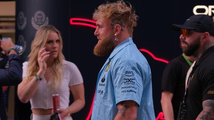 May 5, 2024, Miami, Fl, USA: MAY 05, 2024: Jake Paul during the Formula 1 Crypto.com Miami Grand Prix race week in Miami, FL. Jason Pohuski BMR Miami USA - ZUMAb241 20240505_zsa_b241_191 Copyright: xJasonxPohuskix xBmrx