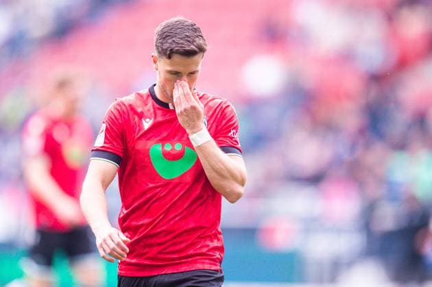 05 05 2024 Soccer, 2023 2024, 2 Bundesliga, Matchday 32, Hannover 96 SC Paderborn 07 Enzo Leopold Hannover DFL REGULATIONS PROHIBIT ANY USE OF PHOTOGRAPHS AS IMAGE SEQUENCES AND OR QUASI VIDEO