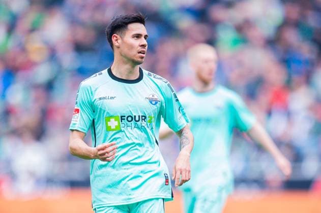 05 05 2024 Soccer, 2023 2024, 2 Bundesliga, 32 Matchday, Hannover 96 SC Paderborn 07 Raphael Obermair Paderborn DFL REGULATIONS PROHIBIT ANY USE OF PHOTOGRAPHS AS IMAGE SEQUENCES AND OR QUASI VIDEO