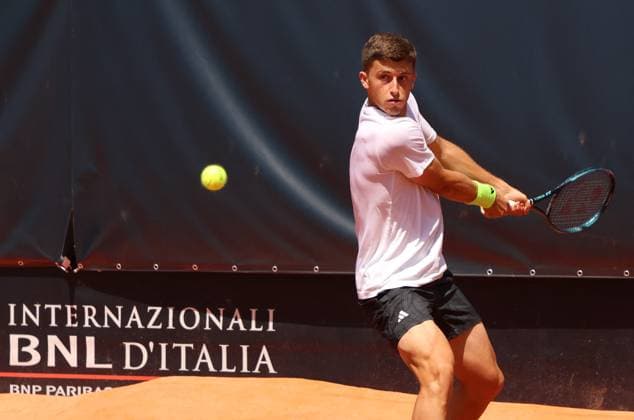 INTERNATIONAL TENNIS OF ITALY BNL 2024 Rome - Tennis, Rome, Internazionali d Italia BNL, Luca Nardi, 6 May 2024. Photo Felice Calabro Editorial Usage Only Rome Italy  Copyright: xIPA ABACAx
