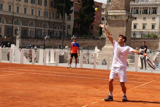 INTERNATIONAL TENNIS OF ITALY BNL 2024 Rome - Tennis, Rome, Internazionali d Italia BNL, Matteo Gigante, 6 May 2024. Photo Felice Calabro Editorial Usage Only Rome Italy  Copyright: xIPA ABACAx
