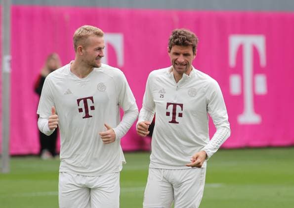 Football, CL, FC Bayern Munich, Training